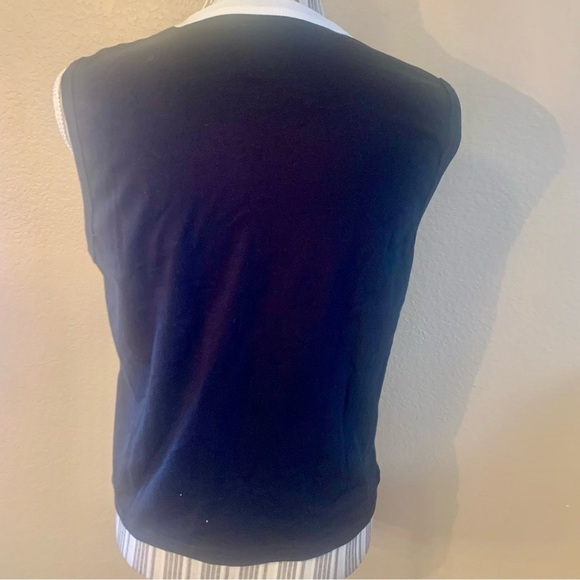 FILA Muscle Top Large (Girls /Unisex) FILA Logo Black Red 100% Cotton Tank - Picture 4 of 14